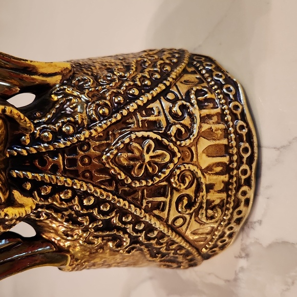 Napco Gold Angel Holder Japan National Potteries 7652 - Picture 3 of 9